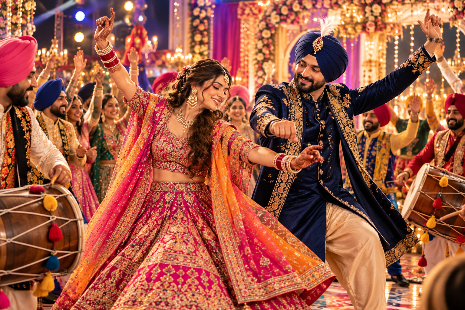 Sangeet celebration